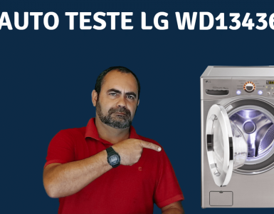 Auto teste da LG WD13436