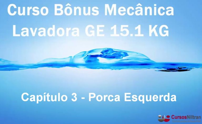 Porca esquerda lavadora ge 15.1kg