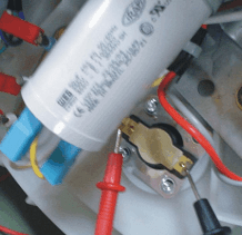 Teste Capacitor Lavadora GE
